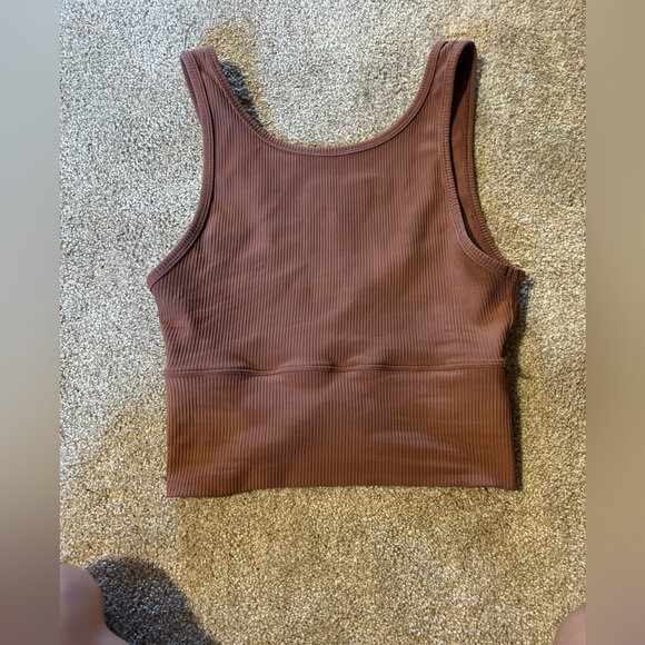 Lululemon women’s power pivot tank reversible light pink salmon - Picture 4 of 4